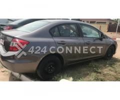 Honda Civic 2012 Gray - Image 3/5