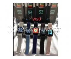 W20 Android IOS Bluetooth Smart Iwatch Nylon Strap