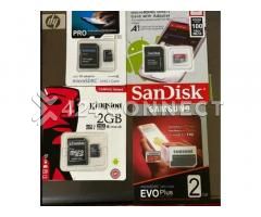 2gb Samsung Sandisk Kingston Original Memory Card Class 10