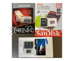 32gb Samsung Sandisk Kingston Original Memory Card Class 10