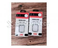 TWS XM I12s Bluetooth Wireless Airpod With Silicon Pouch