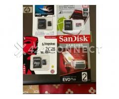 2gb Samsung Sandisk Kingston Original Memory Card Class 10