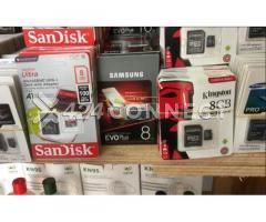 8gb Samsung / Sandisk Kingston Original Memory Card Class 10