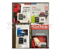 16gb Samsung Sandisk Kingston Original Memory Card Class 10