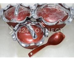 Jiger Super Salsa Plastic Insulated Casserole Set, Set of 3