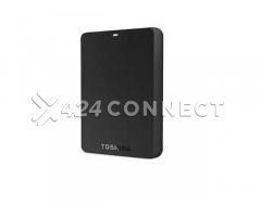 Toshiba New External Hard Disk Drive Enclosure Case - Black