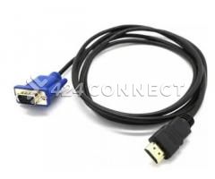 HDMI to VGA Male Video Adapter Cable