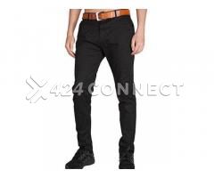 2-Piece Khaki Trousers - Black/Dark Blue
