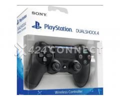 Sony - New DUALSHOCK 4 Wireless Controller V2 - Black (PS4)