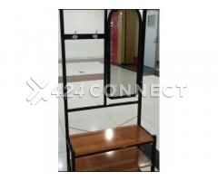 Shoe / Bag Stand With Mirror