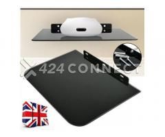 Mini Decoder Wall Mount Shelf for TV - Black