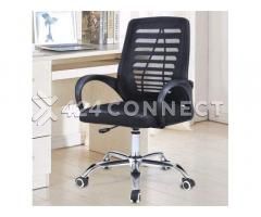 Ergonomic Mesh Office Swivel Chair - Black