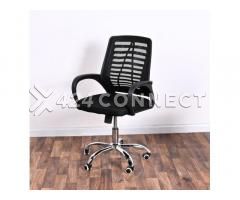 Ergonomic Mesh Office Swivel Chair - Black - Image 3/3