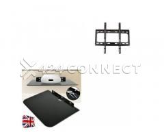 42" TV Wall Bracket Wall Mount With Decoder Stand- Multicolor