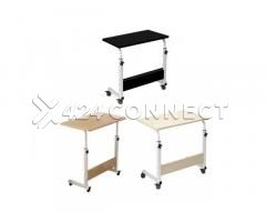 Height Adjustable Side Table with Wheels - Multicolor - Image 3/4