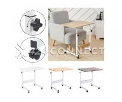 Height Adjustable Side Table with Wheels - Multicolor - Image 4/4