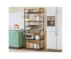 5 tier Simple Kitchen Stand - Black