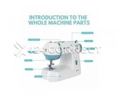 Butterfly Mini Electric Sewing Machine - Multicolor - Image 5/8