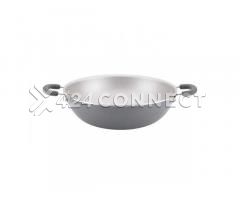 Wok Pan Deep Frying Pan With 2Handles - Multicolor - Image 3/4
