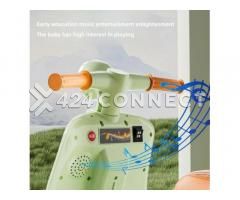 2-5 Years Kids Electric Scooter Motor - Green Brown - Image 6/6