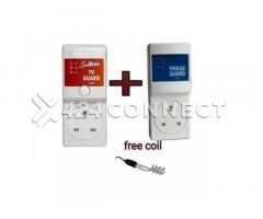 TV And Fridge Guard Plus Free Water Heater - White