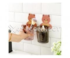 2Pieces Plastic Bathroom Cup Holder - Multicolor