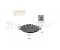 30cm Round Nonstick Grill Pan - Black - Image 3/3