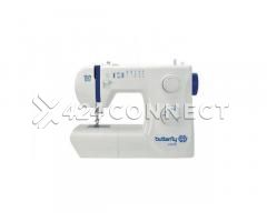 Butterfly Electric Sewing Machine - Blue/White