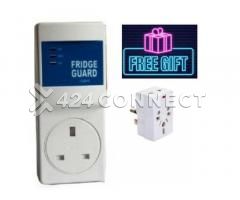 Fridge Guard Plus Free Multiple Socket - White