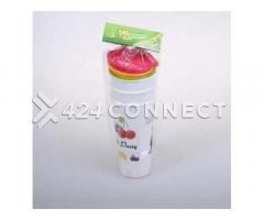 3Pcs Plastic Drinking Cups - Multicolor