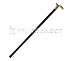 Fashionable Walking Stick - Black/Gold