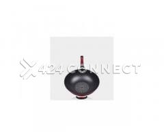 Nonstick Wok Pan With One Handle - Black