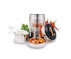 Stainless Steel Lunch Box - Silver