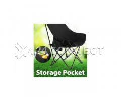 Foldable Camping Chair - Black