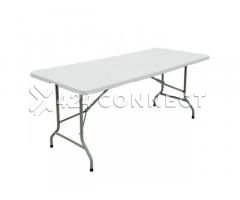 8 Seater Foldable Table - White