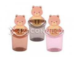 3 Pieces Adhesive Bathroom Accessories Holder - Multicolor