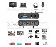 HDMI Capture Card, Audio Video Capture Card for Streaming