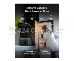 Anker SOLIX F1500 Portable Power Station, 1800W, 1536wh - Image 6/7