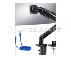 HUANUO Single Monitor Arm Holds 26.48 Lbs, Computer Monitor