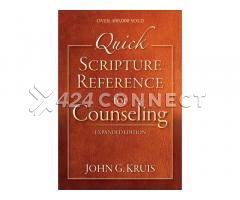 Quick Scripture Reference for Counselling