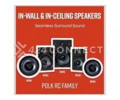 Polk Audio Rc80i 2-way Premium In-ceiling 8" Round Speakers