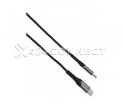 Joyroom Sy-A03 Type-C To3.5mm Port Audio Cable 2m – Black Color
