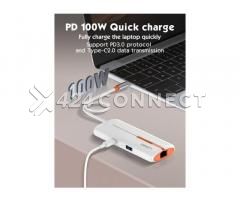 Ldnio Factory Ds-26h Outlet New Design 6 in 1 Type C Adapter 6 Ports - Image 5/5