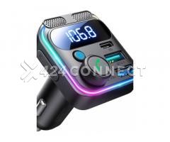 Joyroom 81w Bluetooth 5.4 Fm Transmitter Car Adapter Pd Qc 3.0 Usb C