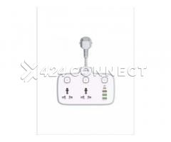 Ldnio. Sc2413 Universal Outlets Power Strip Tower 20w, 2 Power - White - Image 3/6