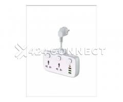 Ldnio. Sc2413 Universal Outlets Power Strip Tower 20w, 2 Power - White - Image 5/6