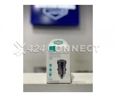 USAMS US-CC164 30W Transparent Dual Port Mini Car Charger