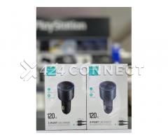 Joyroom Jr-Ccn07 120w 3-Port (2pd+1qc3.0) Car Charger