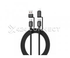 Lc16 Ldnio Direct 4 in 1 Super Fast Charging Cable 60w Usb Cable