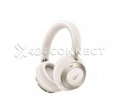 Anker Space One Wireless Over-Ear Back Headphones (Cream